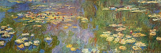 睡莲 Water Lilies (1920 – 1926)，克劳德·莫奈