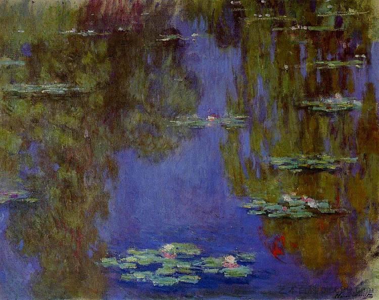 睡莲 Water Lilies (1903),克劳德·莫奈