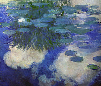 睡莲 Water Lilies (1914)，克劳德·莫奈
