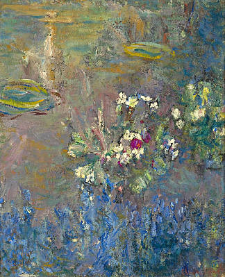 睡莲 Water Lilies (1918)，克劳德·莫奈