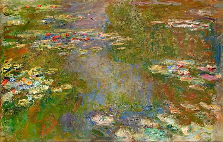 Water Lilies Water Lilies (1919)，克劳德·莫奈