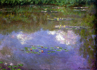 睡莲，云 Water Lilies, The Clouds (1903)，克劳德·莫奈