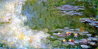 睡莲池 Water Lily Pond (1917 – 1919)，克劳德·莫奈