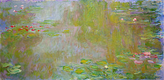 Water Lily Pond Water Lily Pond (1917)，克劳德·莫奈