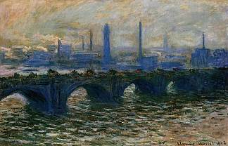 魂断蓝桥 Waterloo Bridge (1902)，克劳德·莫奈