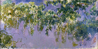 紫藤 Wisteria (1917 – 1920)，克劳德·莫奈