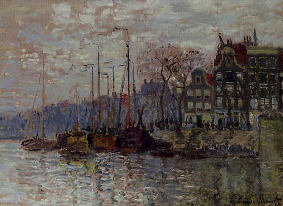 阿姆斯特丹 Amsterdam (1874),克劳德·莫奈
