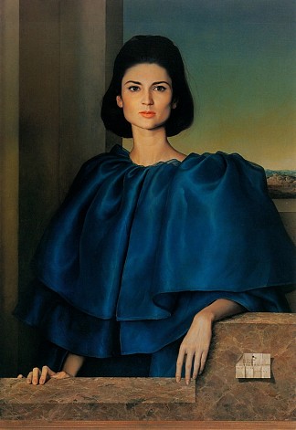 玛丽亚·路易莎·贝拉斯科的肖像 Portrait of María Luisa Velasco (1965)，克劳迪奥·布拉沃