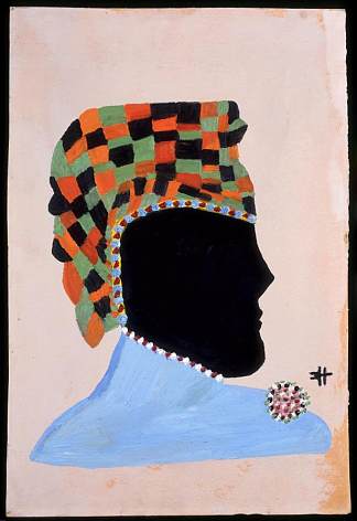 黑人女族长 Black Matriarch (c.1970)，克莱门汀·亨特
