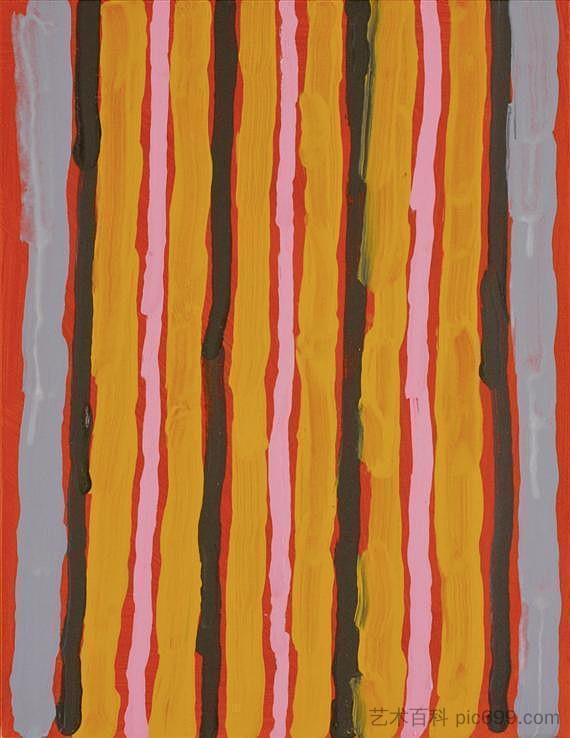 礼仪地坪漆 Ceremonial Floor Paint (2001),克利福德·负鼠·贾帕尔特贾里