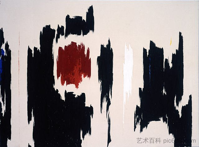 无题 Untitled (1962)，克莱佛·史提