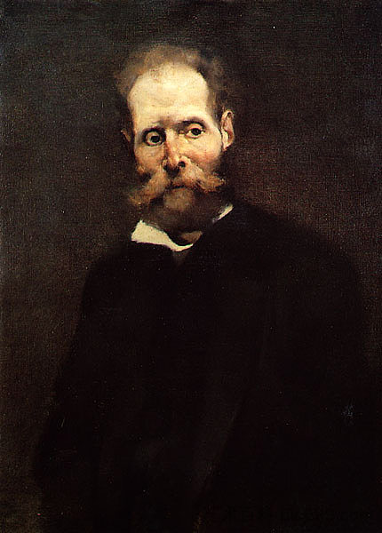 安特罗·德·昆塔尔的肖像 Portrait of Antero de Quintal (1889),科伦巴诺·博达洛·平尼艾罗