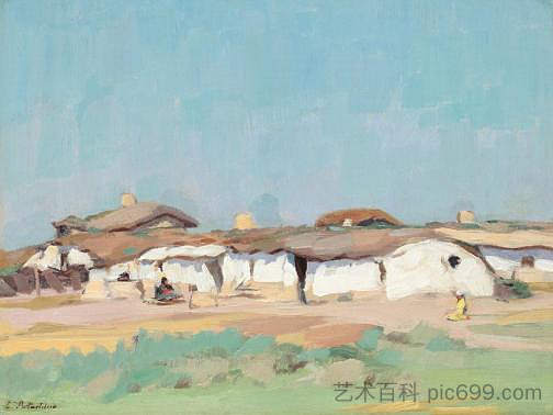 多布鲁詹景观 Dobrujan Landscape，康斯坦丁阿塔奇诺