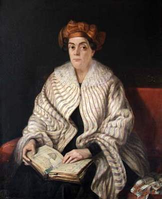 一个女人的肖像 Portrait of a Woman，科斯坦丁·丹尼尔·罗森塔尔