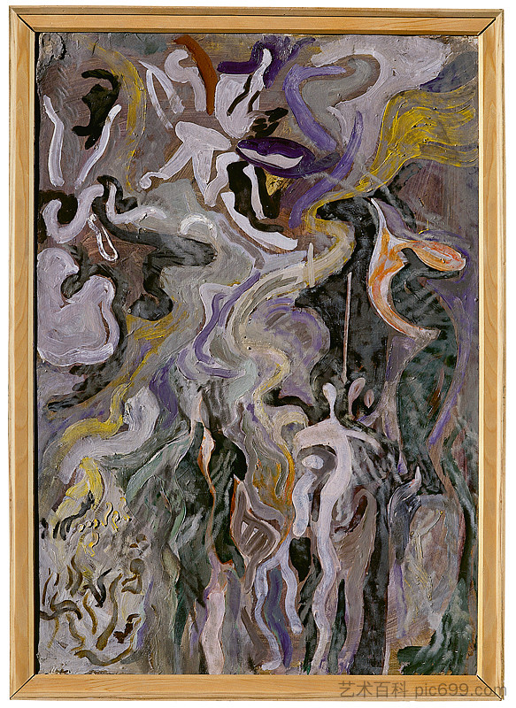 根据埃尔·格列柯 D'après El Greco (1965)，康斯坦丁弗朗多