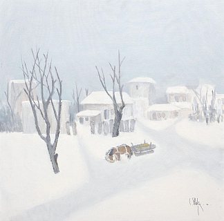 村里的冬天 Winter in the Village，康斯坦丁皮利塔