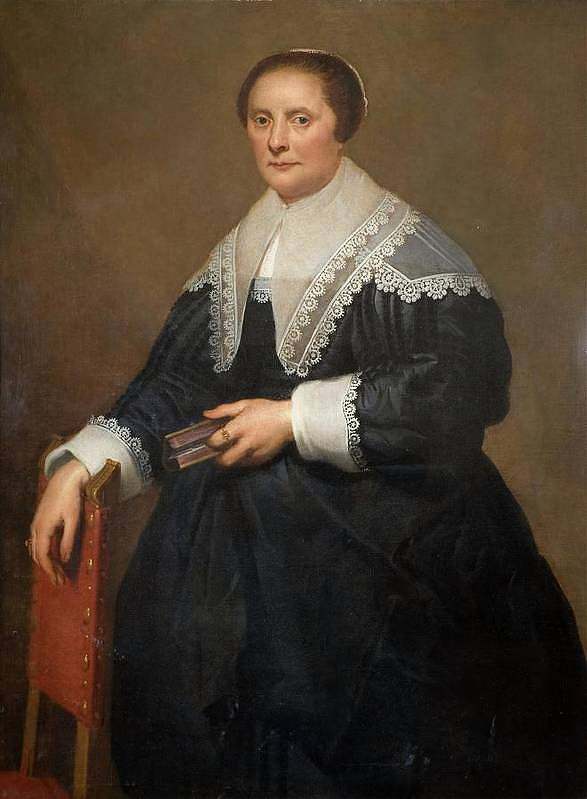 一个女人的肖像 Portrait of a Woman，科内利斯·德·沃斯