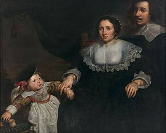一个家庭的肖像 Portrait of a family，科内利斯·德·沃斯