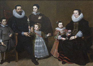 全家福 Family Portrait (1631)，科内利斯·德·沃斯