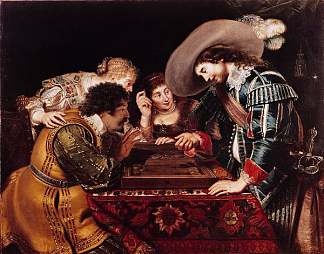 西洋双陆棋游戏 The Game of Backgammon，科内利斯·德·沃斯