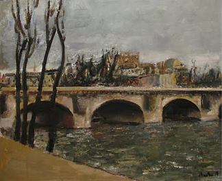 塞纳河大桥 Bridge over Seine (1979)，克尔纳琉·巴巴