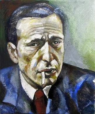 亨弗莱·鲍嘉的肖像 Portrait of Humphrey Bogart (2018)，扎尼·科拉多