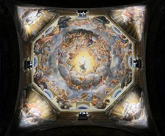 圣母升天 The Assumption of the Virgin (1526 – 1530; Parma,Italy                     )，科雷吉欧