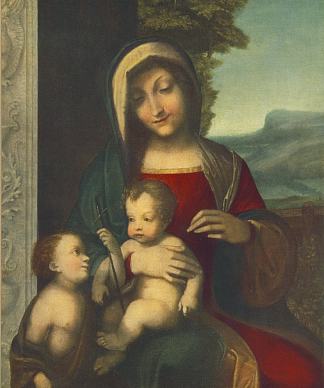 圣母玛利亚 Madonna (1512 – 1514)，科雷吉欧