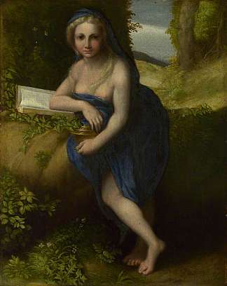 抹大拉的 The Magdalene (c.1518 – c.1519)，科雷吉欧