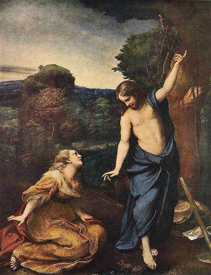 诺利·我·坦格雷 Noli Me Tangere (c.1534)，科雷吉欧