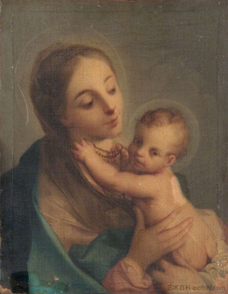 麦当娜和孩子 Madonna and Child，科雷吉欧