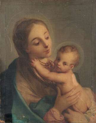 麦当娜和孩子 Madonna and Child，科雷吉欧