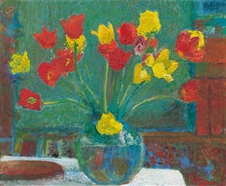 郁金香花束 Bouquet of tulips (1960)，库诺·阿米耶