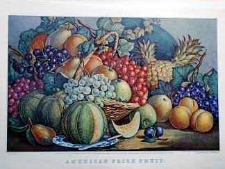 美国奖水果 American Prize Fruit (1862)，柯里尔与艾夫斯