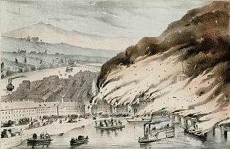 匹兹堡大火 Great Conflagration at Pittsburgh (1845)，柯里尔与艾夫斯