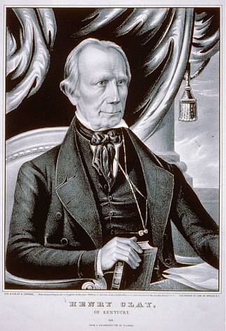 肯塔基州的亨利·克莱 Henry Clay of Kentucky (1848)，柯里尔与艾夫斯