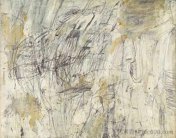 无题 Untitled (1954)，塞·敦普利