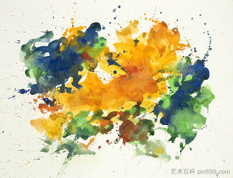 黄色和绿色 Yellow & Green (2007; Amsterdam,Netherlands  )，达安·勒梅尔