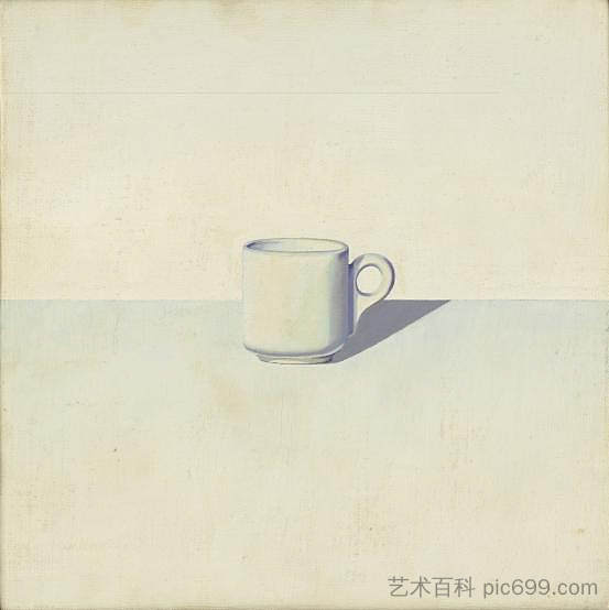 杯子画 Cup painting (1973)，戴尔·希基