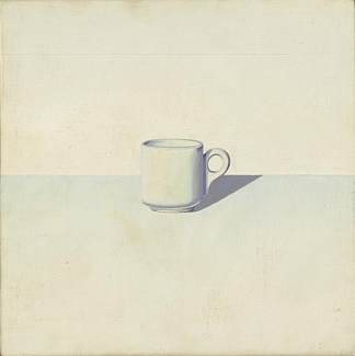 杯子画 Cup painting (1973)，戴尔·希基