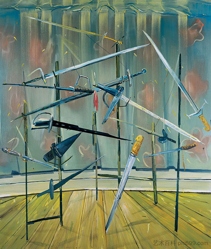 剑架 Sword Rack (2003)，达娜·舒茨