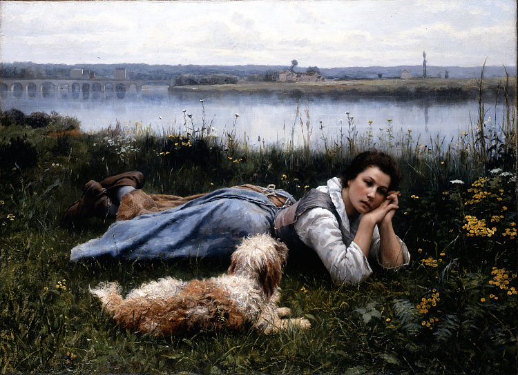 遐想 Reverie (1866)，丹尼尔·李奇微·奈特