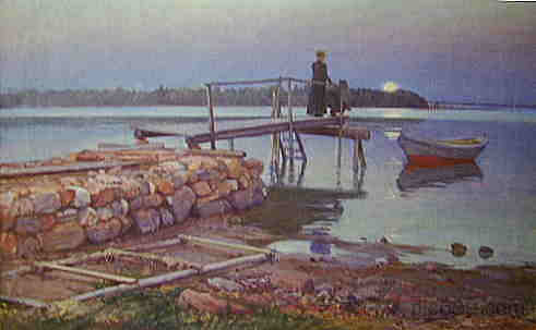 托姆特博码头 Jetty at Tomtebo，艾琳·丹尼尔森-甘博吉