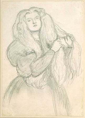 安妮·米勒 Annie Miller (1877)，但丁·加布里埃尔·罗赛蒂