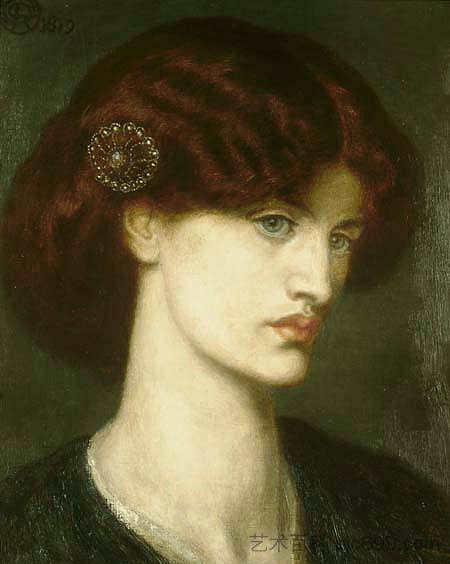比阿特丽斯 Beatrice (1880),但丁·加布里埃尔·罗赛蒂