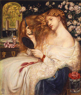 莉莉丝夫人 Lady Lilith (1867)，但丁·加布里埃尔·罗赛蒂