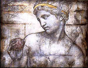普罗瑟皮纳配石榴 Proserpina with Pomegranate (1882),但丁·加布里埃尔·罗赛蒂