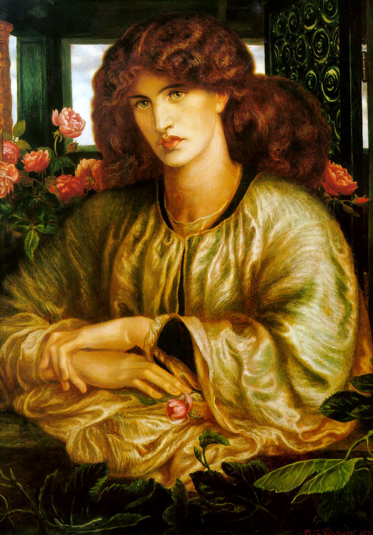 女窗 The Women's Window (1879),但丁·加布里埃尔·罗赛蒂