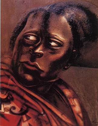 一个女人的头 Head of a Woman (1936)，戴维.阿尔法罗.西凯洛斯