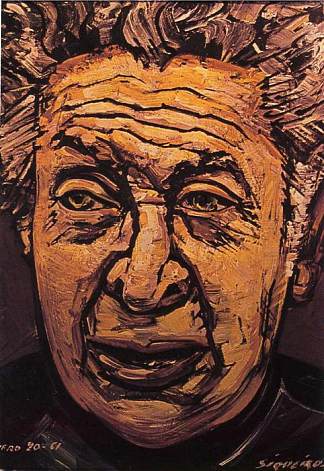 自画像 Self-Portrait (1961)，戴维.阿尔法罗.西凯洛斯